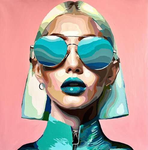 Sky high by Nana Artamonova, Painting for Sale on Singulart