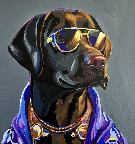 Damián el artista van Nana Artamonova, Schilderij te koop op Singulart