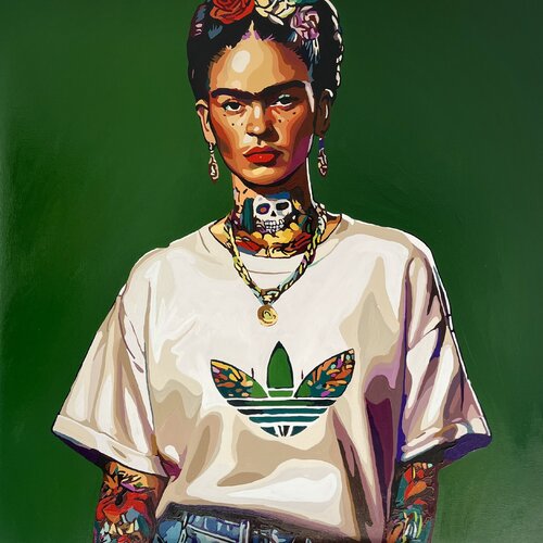 Frida reloaded di Nana Artamonova, Pittura in vendita su Singulart