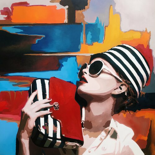 Fashion model di Nana Artamonova, Pittura in vendita su Singulart