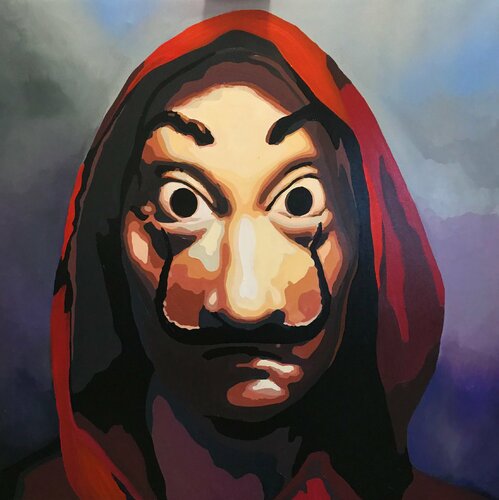 ‘La casa de papel’ di Nana Artamonova, Pittura in vendita su Singulart
