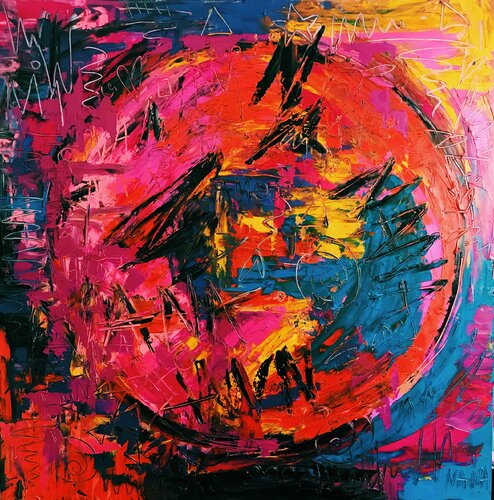 Explosion di Nana Artamonova, Pittura in vendita su Singulart