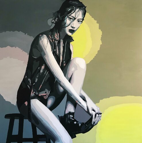 HO-KKU di Nana Artamonova, Pittura in vendita su Singulart