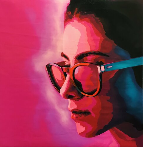 In the pink world Nana Artamonova