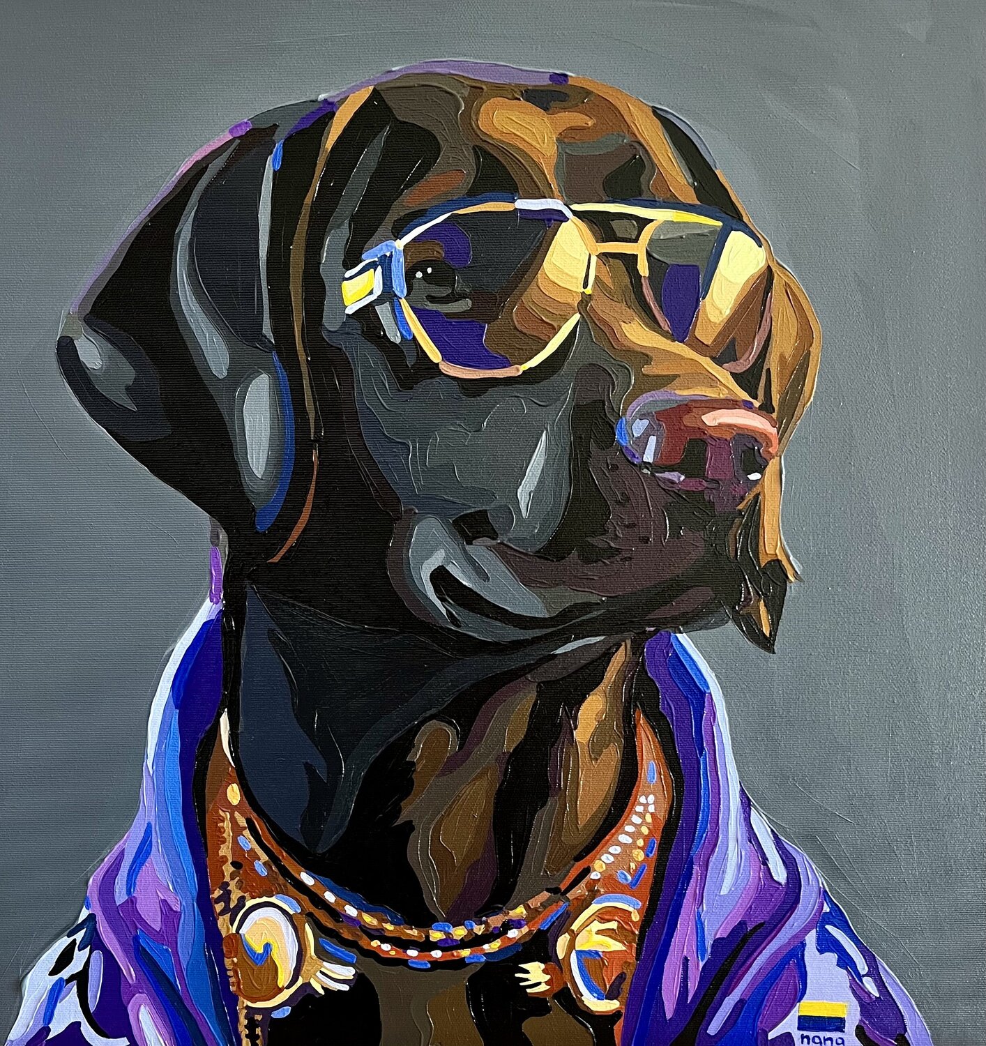 Damián el artista Nana Artamonova Originalgemälde zu verkaufen