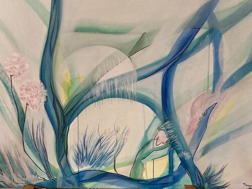 Lichtbogen van Gudy Steinmill-Hommel, Schilderij te koop op Singulart