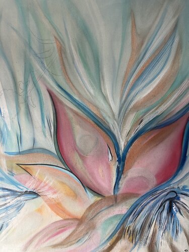 Blütenzauber van Gudy Steinmill-Hommel, Schilderij te koop op Singulart