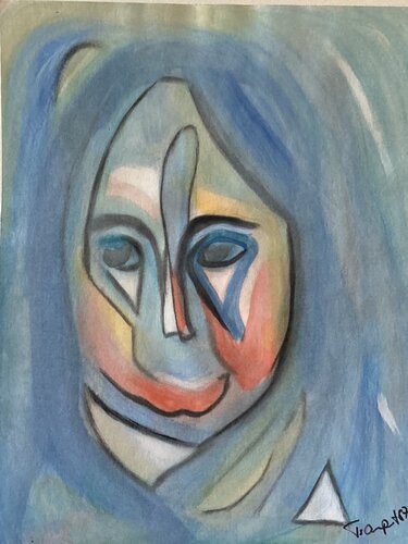Kinder Maske by Gudy Steinmill-Hommel, Work on Paper for Sale on Singulart