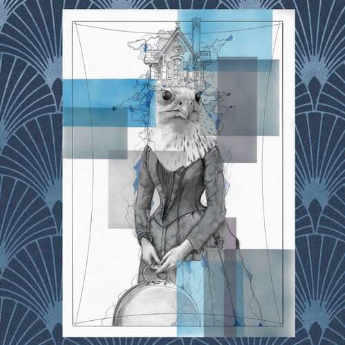 TANTO LE PESABA LA CASA QUE SE FUE DE VIAJE von Gema Alvaro, Zeichnungen kaufen auf Singulart