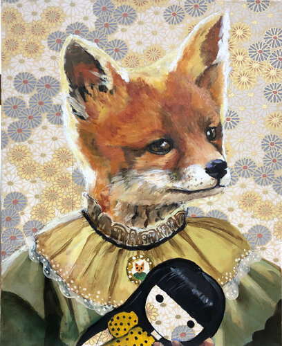 Alimaña I par Gema Alvaro, Peinture en vente sur Singulart