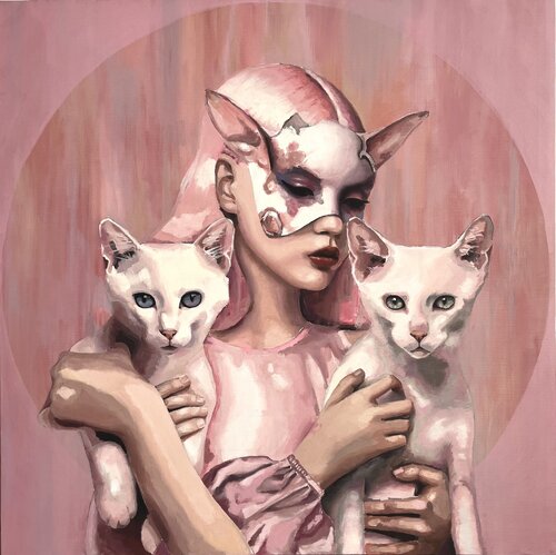 Catactivist II van Gema Alvaro, Schilderij te koop op Singulart