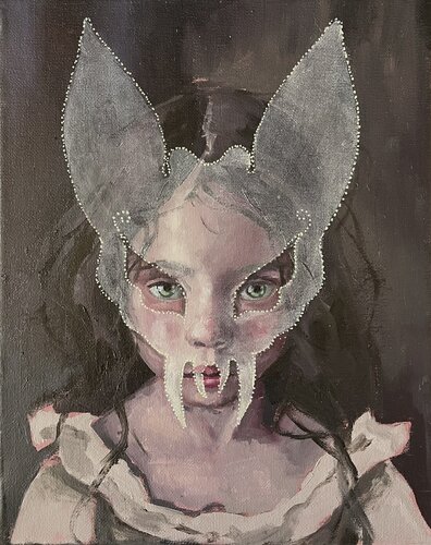 Perrilla salvaje di Gema Alvaro, Pittura in vendita su Singulart