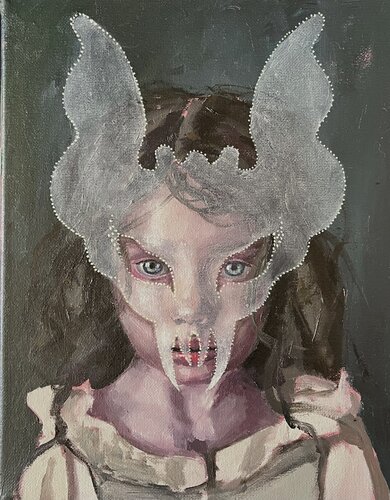 Perrilla salvaje van Gema Alvaro, Schilderij te koop op Singulart