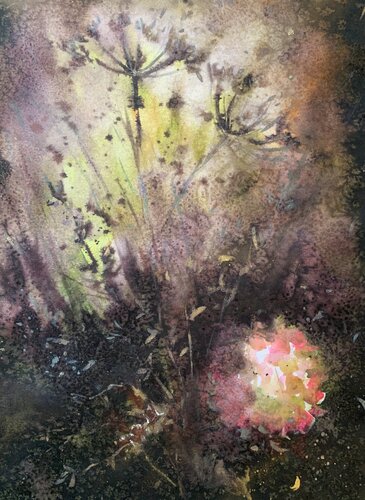 Licht in der Dunkelheit de Jelena Nemeth, Obra en papel a la venta en Singulart