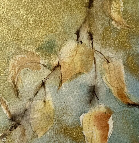 Birken Blätter 1 by Jelena Nemeth, Work on Paper for Sale on Singulart