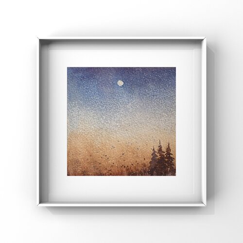 Landschaft di Jelena Nemeth, Opera su carta in vendita su Singulart