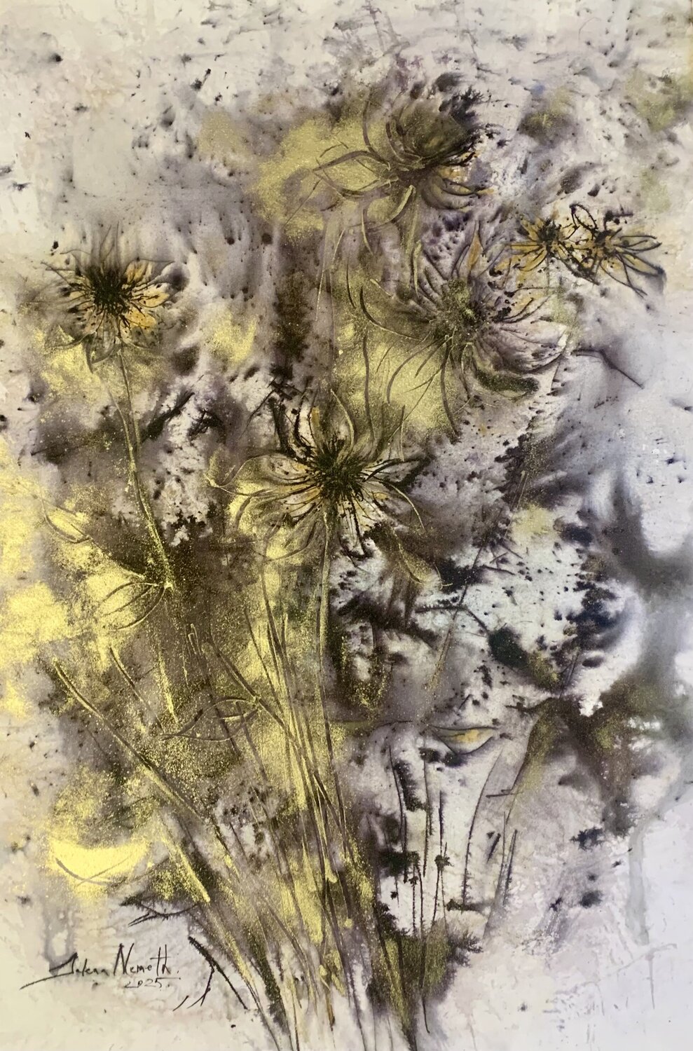 Goldene Blumen Jelena Nemeth