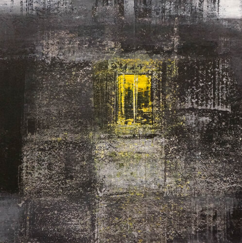 Ciudad del silencio di Eddy Miclin Rodriguez, Pittura in vendita su Singulart