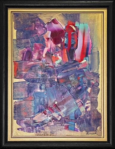 Energies in Our Garden 3 van Johan Peter Remesch von Smola, Schilderij te koop op Singulart