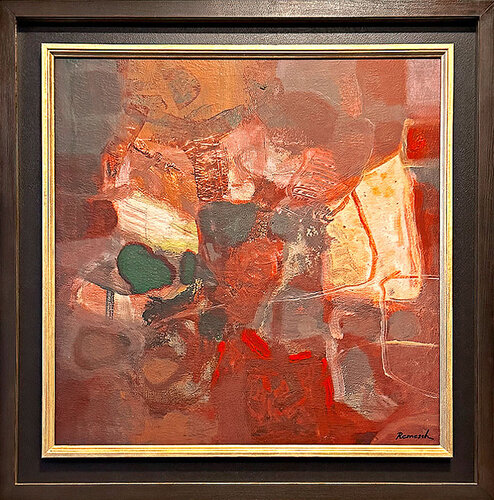 Oasis of Peace di Johan Peter Remesch von Smola, Pittura in vendita su Singulart