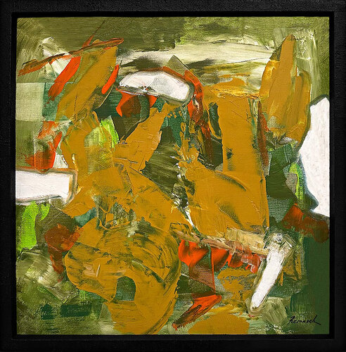 Walk in Nature 3 van Johan Peter Remesch von Smola, Schilderij te koop op Singulart