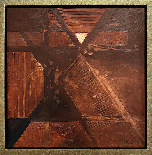 They Are with Us 3 di Johan Peter Remesch von Smola, Pittura in vendita su Singulart