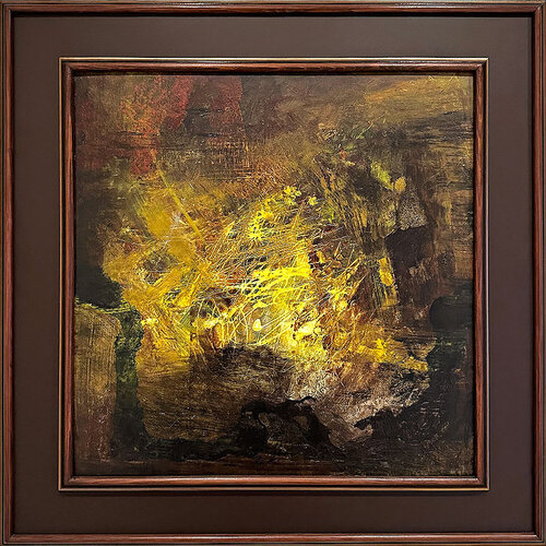 Golden Aura di Johan Peter Remesch von Smola, Pittura in vendita su Singulart