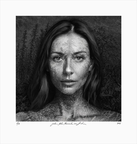 Anna – Tattooed by Nature in your Soul by Johan Peter Remesch von Smola, Print for Sale on Singulart