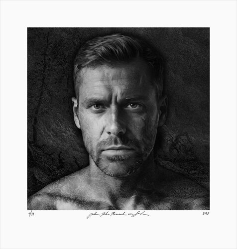 Remus – Tattooed by Nature in your Soul van Johan Peter Remesch von Smola, Afdruk te koop op Singulart