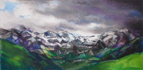 Thunderclouds by Martin Andreas Kuster, Painting for Sale on Singulart