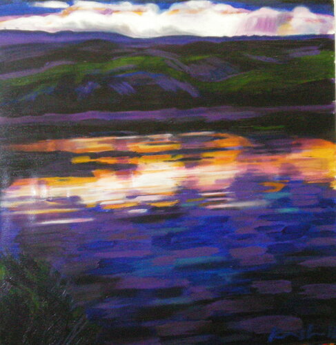 Reflections in northern Ontario van Martin Andreas Kuster, Schilderij te koop op Singulart