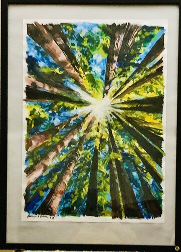 Magic Light von Martin Andreas Kuster, Malerei kaufen auf Singulart