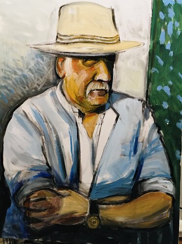 My friend Peter van Martin Andreas Kuster, Tekening te koop op Singulart