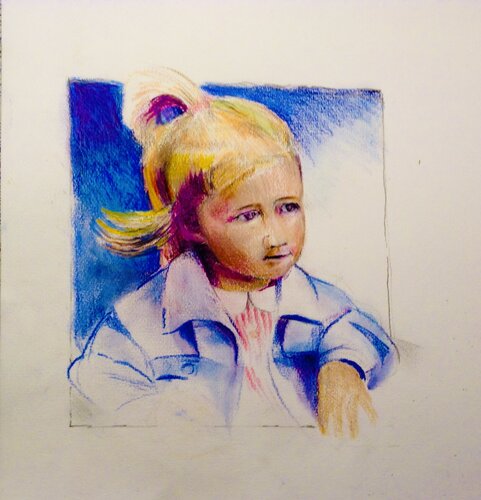 Sunday van Martin Andreas Kuster, Tekening te koop op Singulart