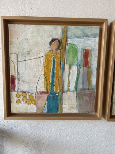 Marktgeflüster von Caroline Nowecki, Malerei kaufen auf Singulart