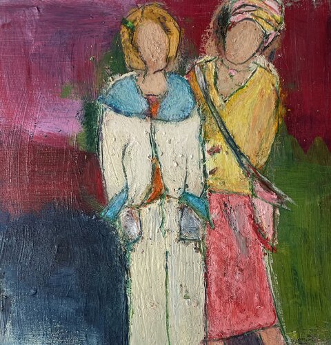 Freundinnen de Caroline Nowecki, Pintura a la venta en Singulart