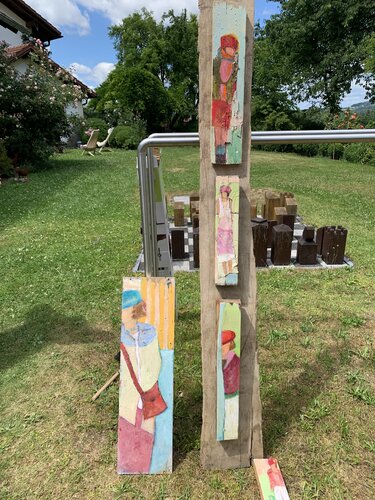 FrauSein, vierfach de Caroline Nowecki, Pintura a la venta en Singulart