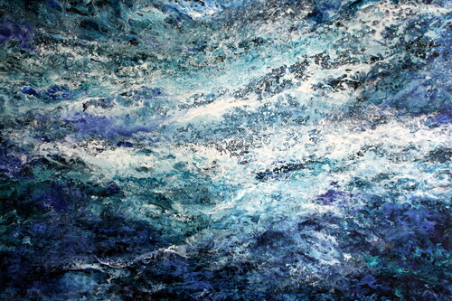 Down by the Sea par Ulrike Schmelter, Peinture en vente sur Singulart