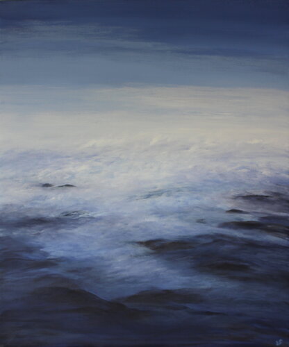 Skies and Earth par Ulrike Schmelter, Peinture en vente sur Singulart