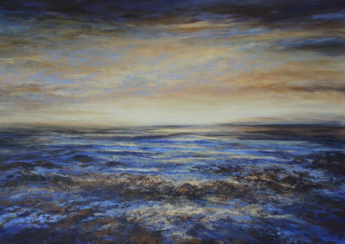 Waterside II by Ulrike Schmelter, Painting for Sale on Singulart