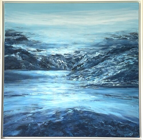 Cool Waters I by Ulrike Schmelter, Painting for Sale on Singulart