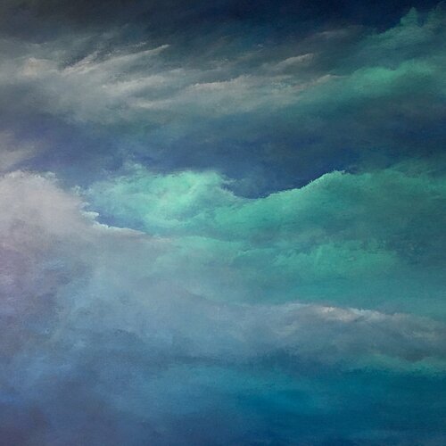 Candy Skies van Ulrike Schmelter, Schilderij te koop op Singulart