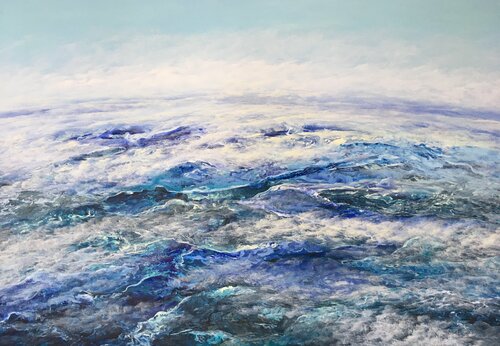 Skies High par Ulrike Schmelter, Peinture en vente sur Singulart