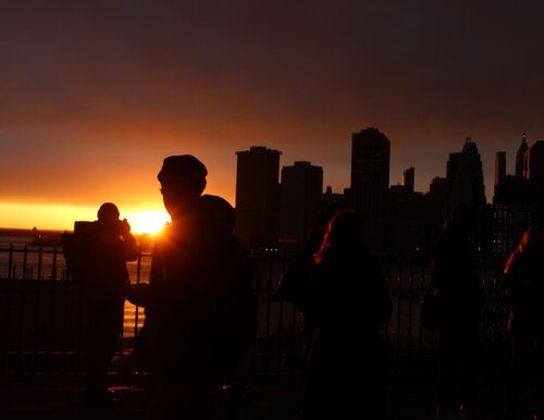 New York - Together forever de Aby Golden Lady B, Fotografía a la venta en Singulart