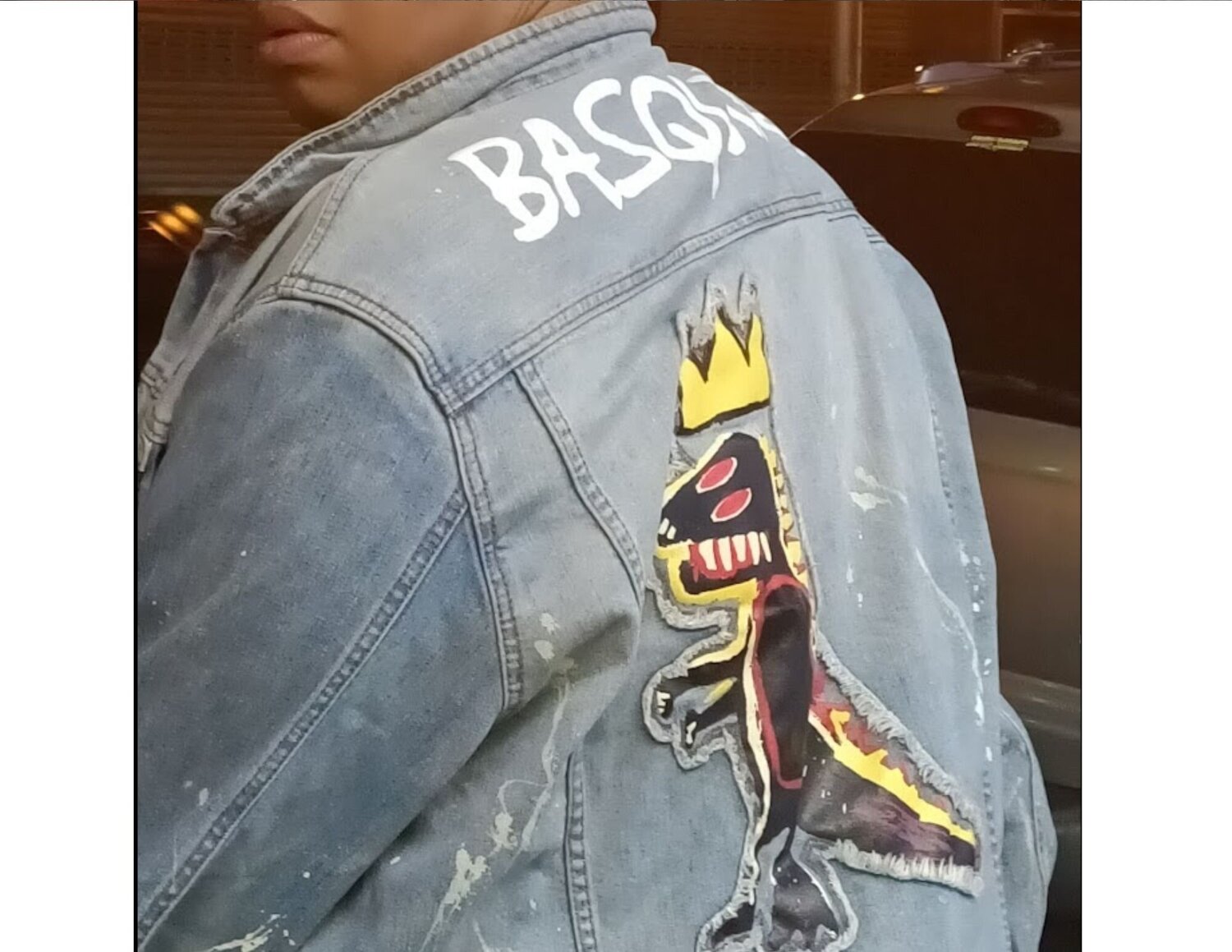 New York - Basquiat Aby Golden Lady B