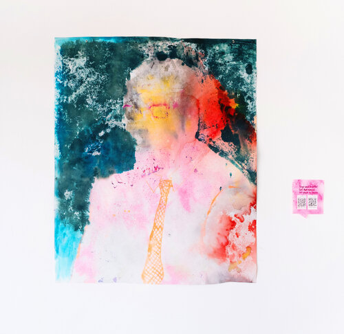Man's Portrait by olesya gonserovskaya, Painting for Sale on Singulart
