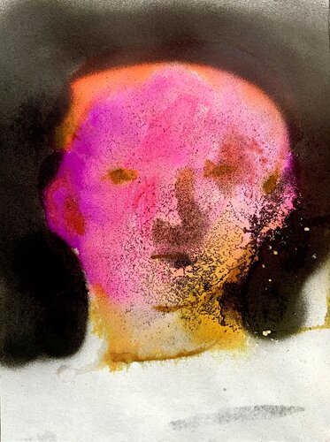 Head №3782 di olesya gonserovskaya, Pittura in vendita su Singulart