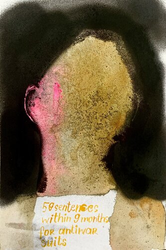 Head №3787 van olesya gonserovskaya, Schilderij te koop op Singulart