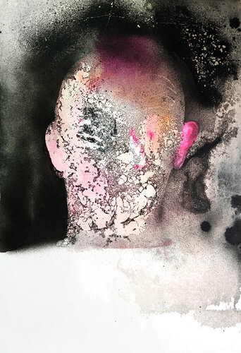 Head №6376 von olesya gonserovskaya, Malerei kaufen auf Singulart