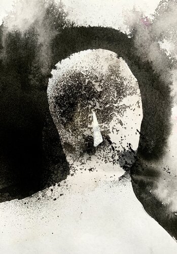 Head von olesya gonserovskaya, Malerei kaufen auf Singulart